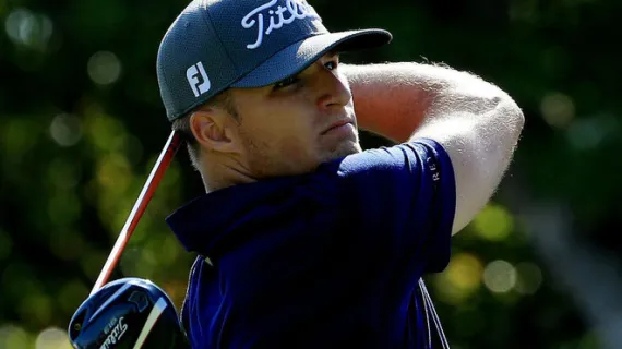 N.J. Native Morgan Hoffmann (-7, 63) Tied For Lead In Sony Open