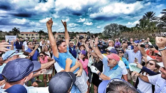 Watch Rickie Fowler's $1 Million Hole-in-one That Aids Els For Autism