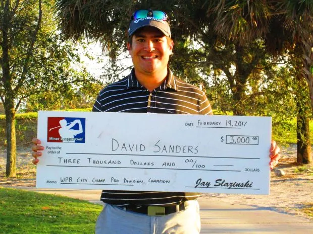 Former Amateur Champion David Sanders Wins Minor League Event