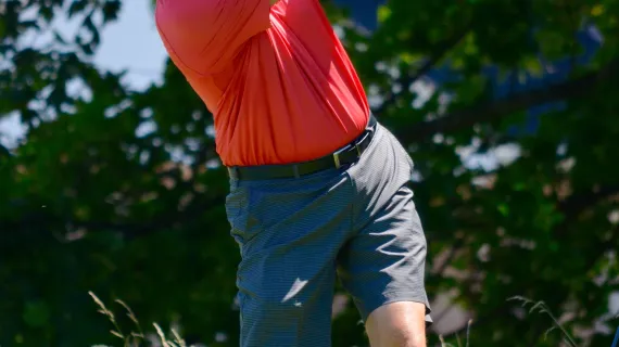 Joseph Roeder Leads Round One Of The 59th Senior Amateur Championship