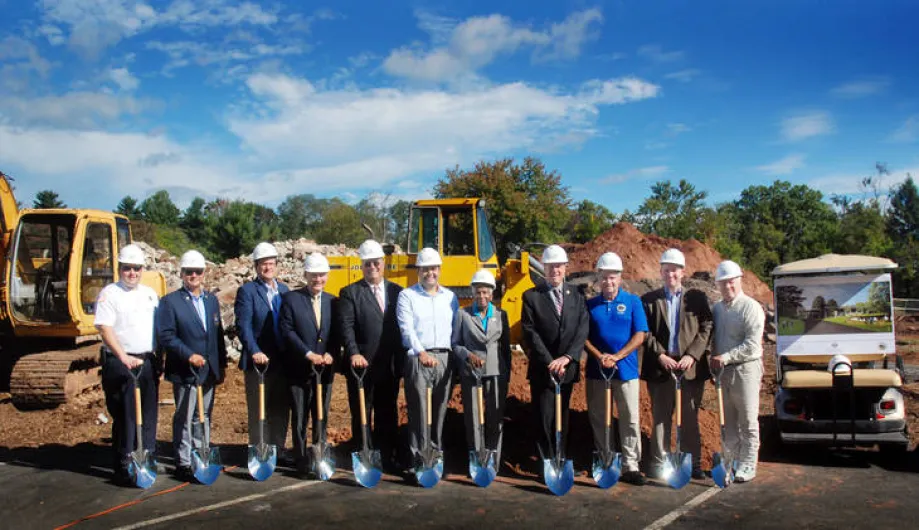 Union County Begins Work On New Clubhouse At Ash Brook G.C.