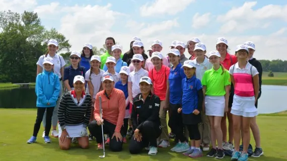 U.S. Women's Open Press Conference Impresses Junior Golfers