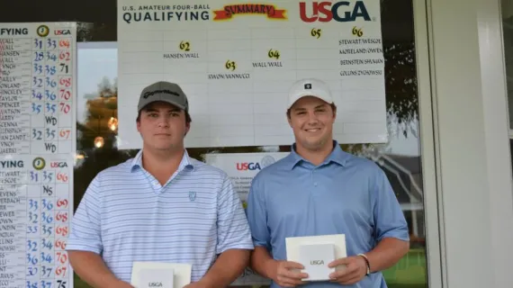 Hansen & Wall Medal at U.S. Four-Ball Qualifying