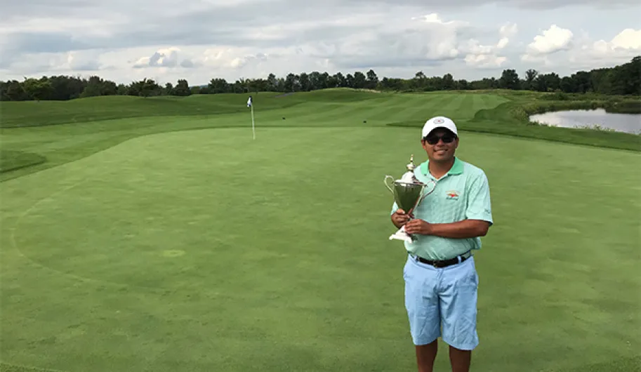 Paolo Matti Of Plainfield West Wins Men's Public Links Championship