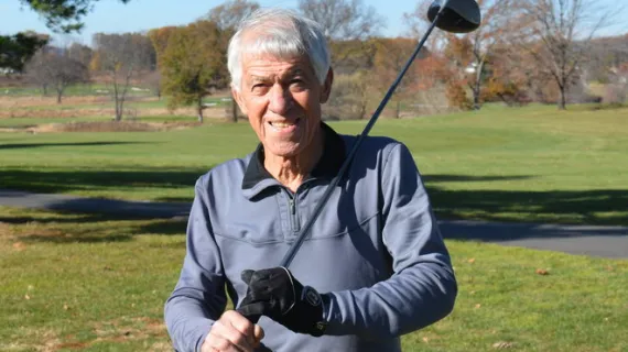 Renaissance Man Fires 77, Best Career Round, At Age 80