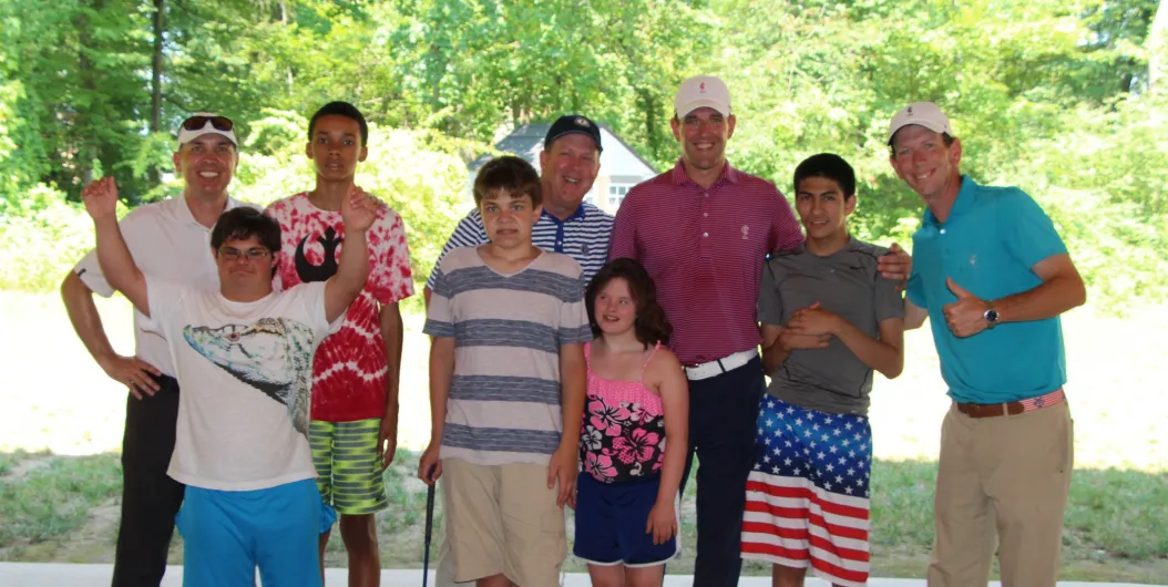 Golf comes to Camp Hope